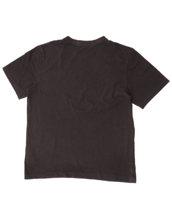 Nike Mens T-Shirt Top Medium Black Cotton