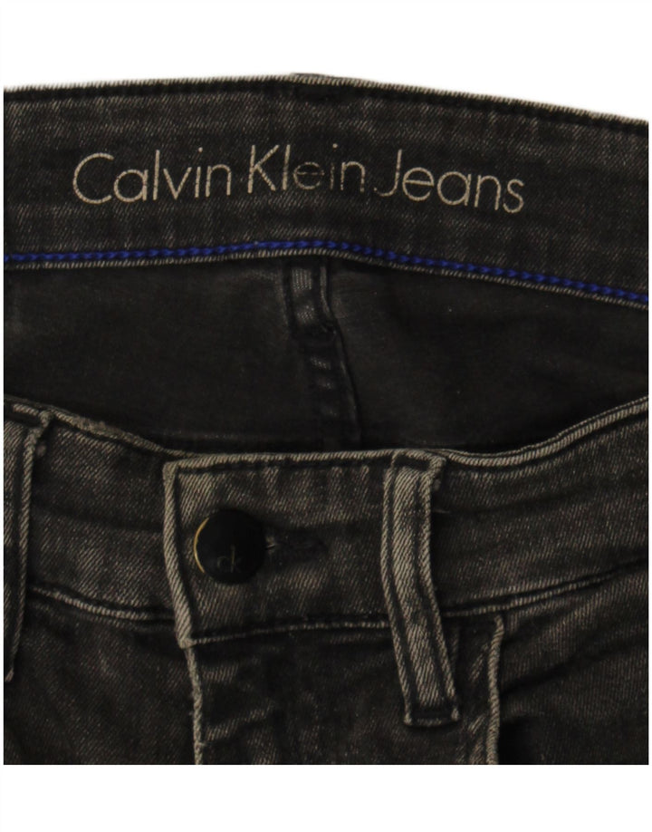 Calvin Klein Womens Skinny Jeans W28 L33 Grey