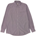 Lacoste Mens Shirt Size 43 Large Blue Cotton