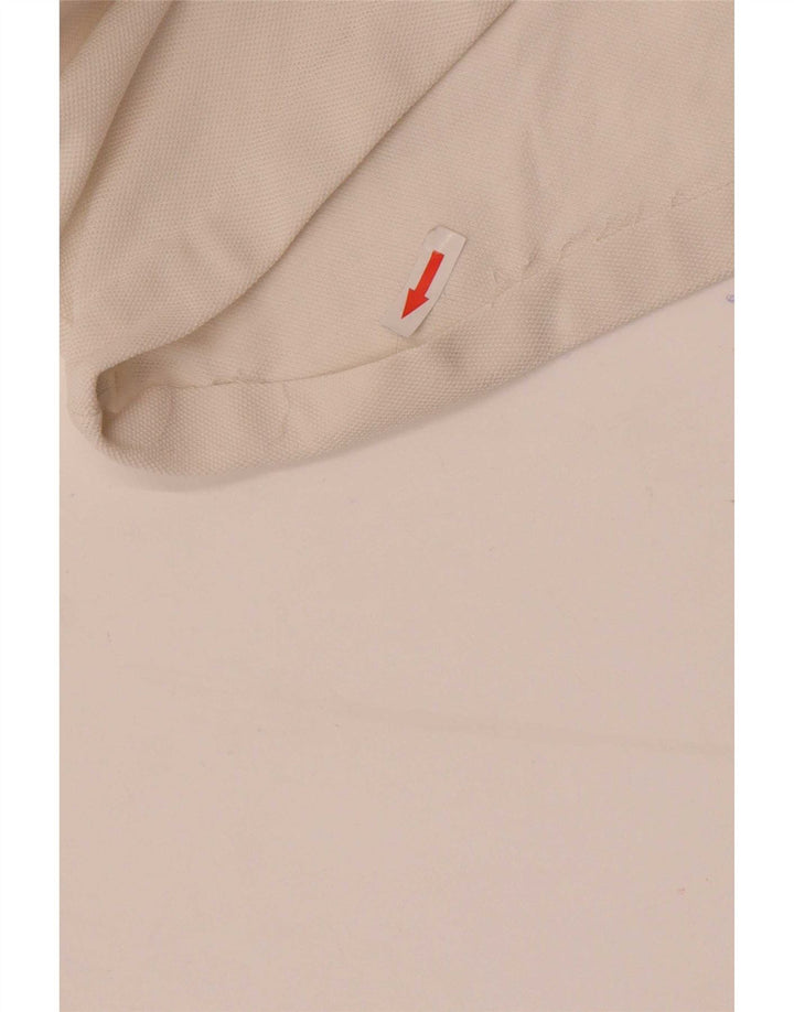 Lacoste Mens Polo Shirt Size 5 Large White Cotton