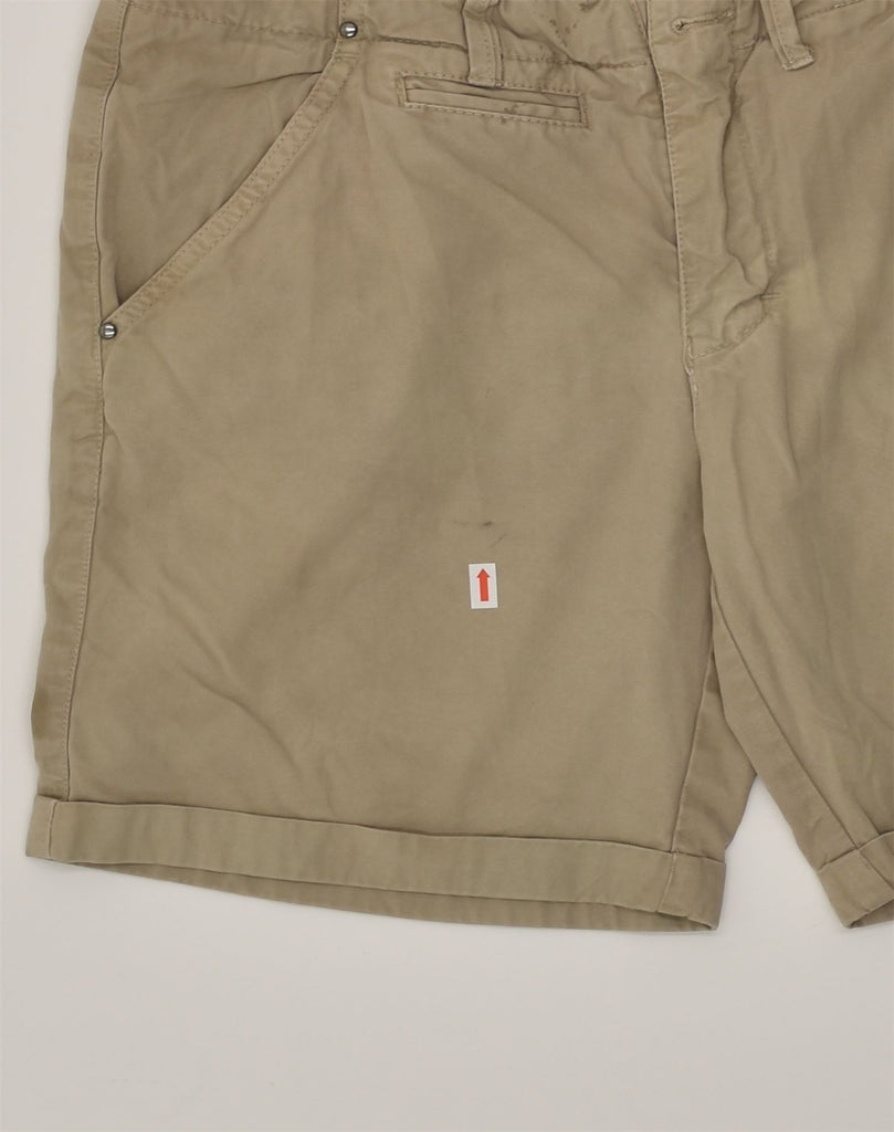 MARLBORO CLASSICS Mens Chino Shorts EU 46 Small W29 Khaki Cotton | Vintage Marlboro Classics | Thrift | Second-Hand Marlboro Classics | Used Clothing | Messina Hembry 