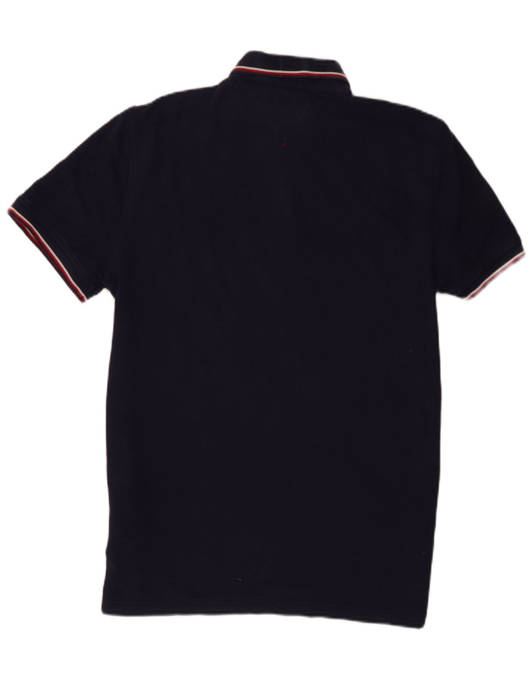 Tommy Hilfiger Mens Polo Shirt Large Navy Blue Cotton