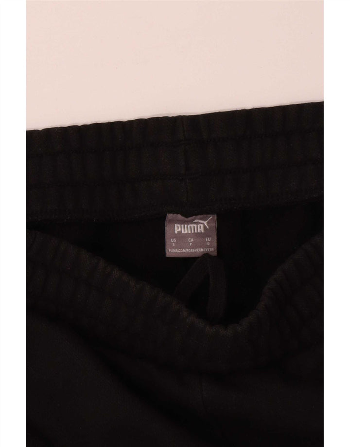 Puma Womens Tracksuit Trousers UK 8 Small Black