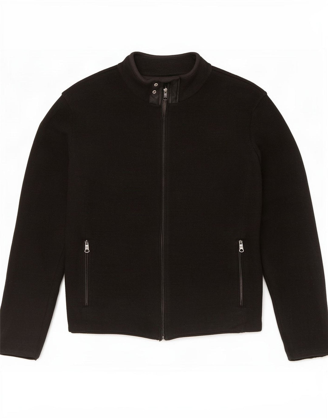 Zara Mens Tracksuit Top Jacket 2XL Black