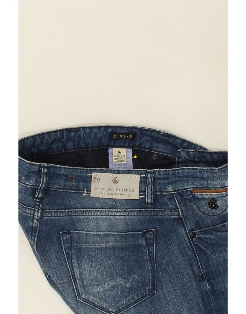 MAISON SCOTCH Womens Slim Jeans W27 L32  Blue Cotton | Vintage Maison Scotch | Thrift | Second-Hand Maison Scotch | Used Clothing | Messina Hembry 