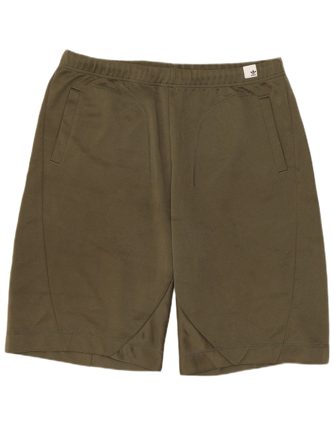 Adidas Mens Sport Shorts Large  Khaki Polyester