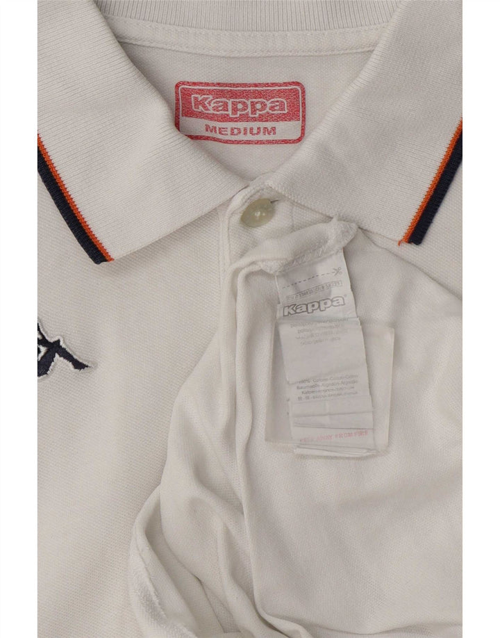 Kappa Mens Medium White Cotton