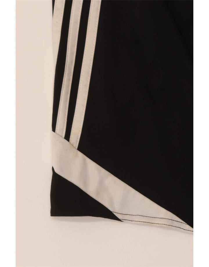 Adidas Boys Climalite Sport Shorts 7-8 Years Medium Black Colourblock