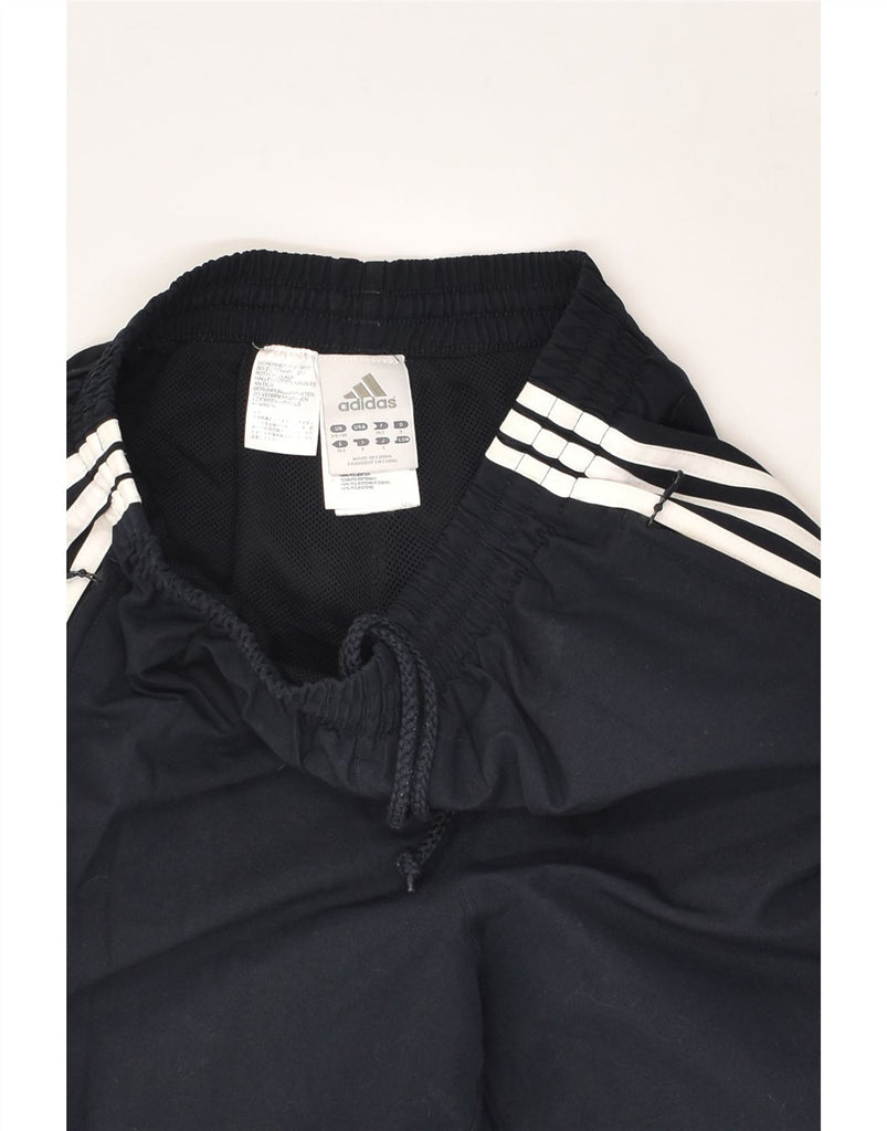 ADIDAS Mens Tracksuit Trousers Joggers Large Black Polyester | Vintage Adidas | Thrift | Second-Hand Adidas | Used Clothing | Messina Hembry 