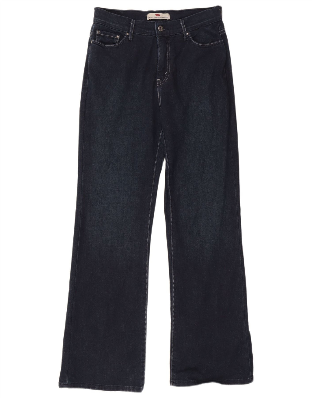 Levi's Womens 512 Bootcut Jeans US 12 Large W30 L31 Navy Blue