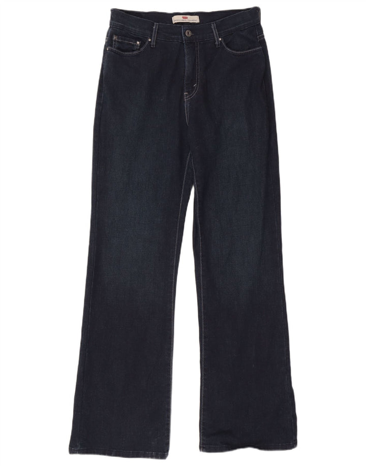 Levi's Womens 512 Bootcut Jeans US 12 Large W30 L31 Navy Blue