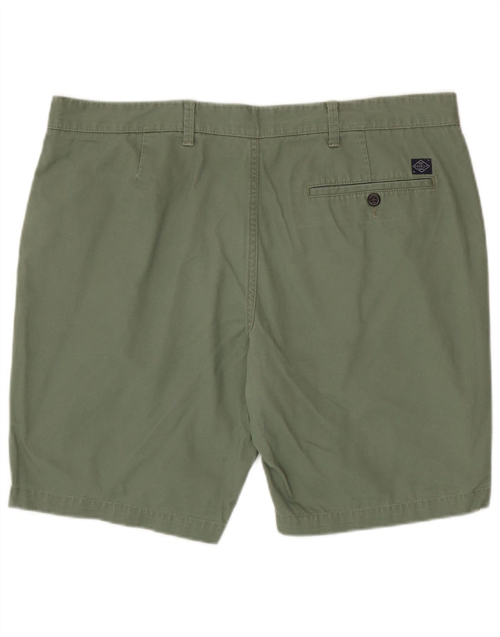 Marks & Spencer Mens Chino Shorts W38 XL Green Cotton