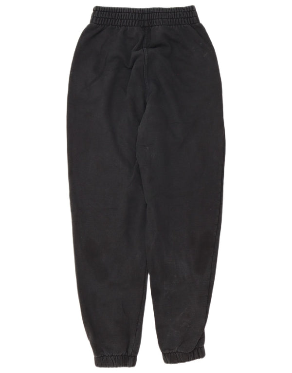 Adidas Womens Tracksuit Trousers Joggers UK 8 Small Black Cotton