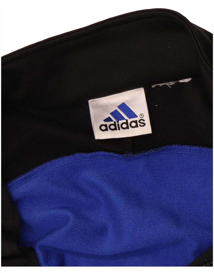 Adidas Mens Tracksuit Top Jacket XL Blue Colourblock