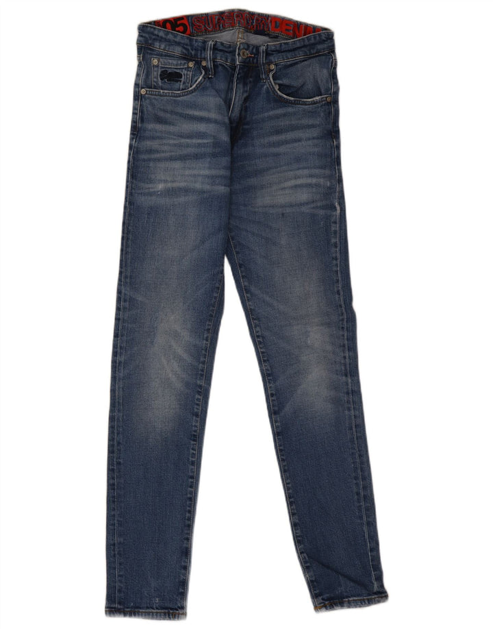 Superdry Womens Skinny Jeans W28 L30 Blue