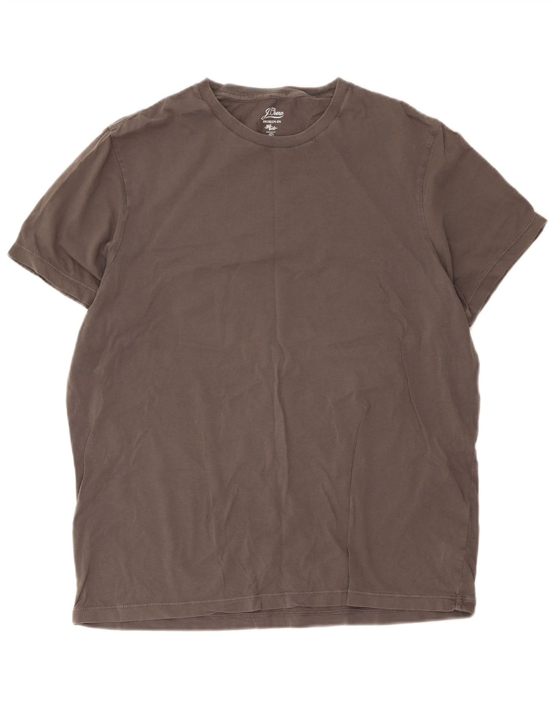 J. Crew Mens Broken In T-Shirt Top XL Grey Cotton