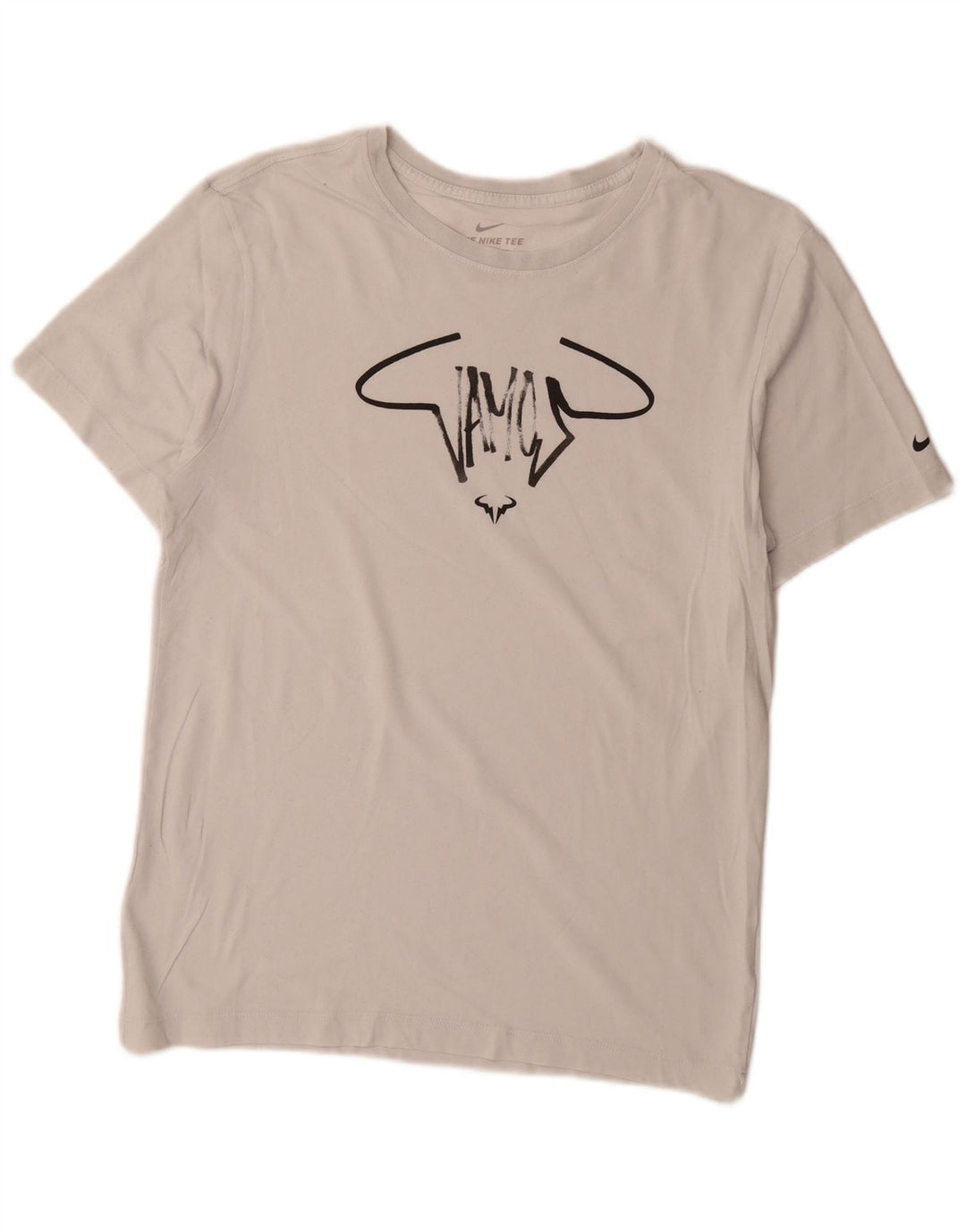 Nike Mens Dri Fit Graphic T-Shirt Top Small White