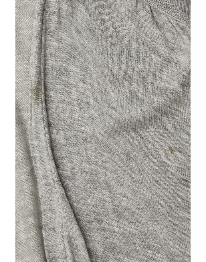 Zara Womens Open Cardigan Sweater UK 12 Medium Grey