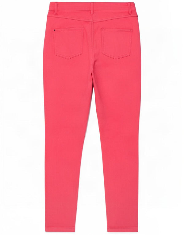 Marks & Spencer Womens Jegging Jeans UK 12 Medium W30 L29 Pink Cotton