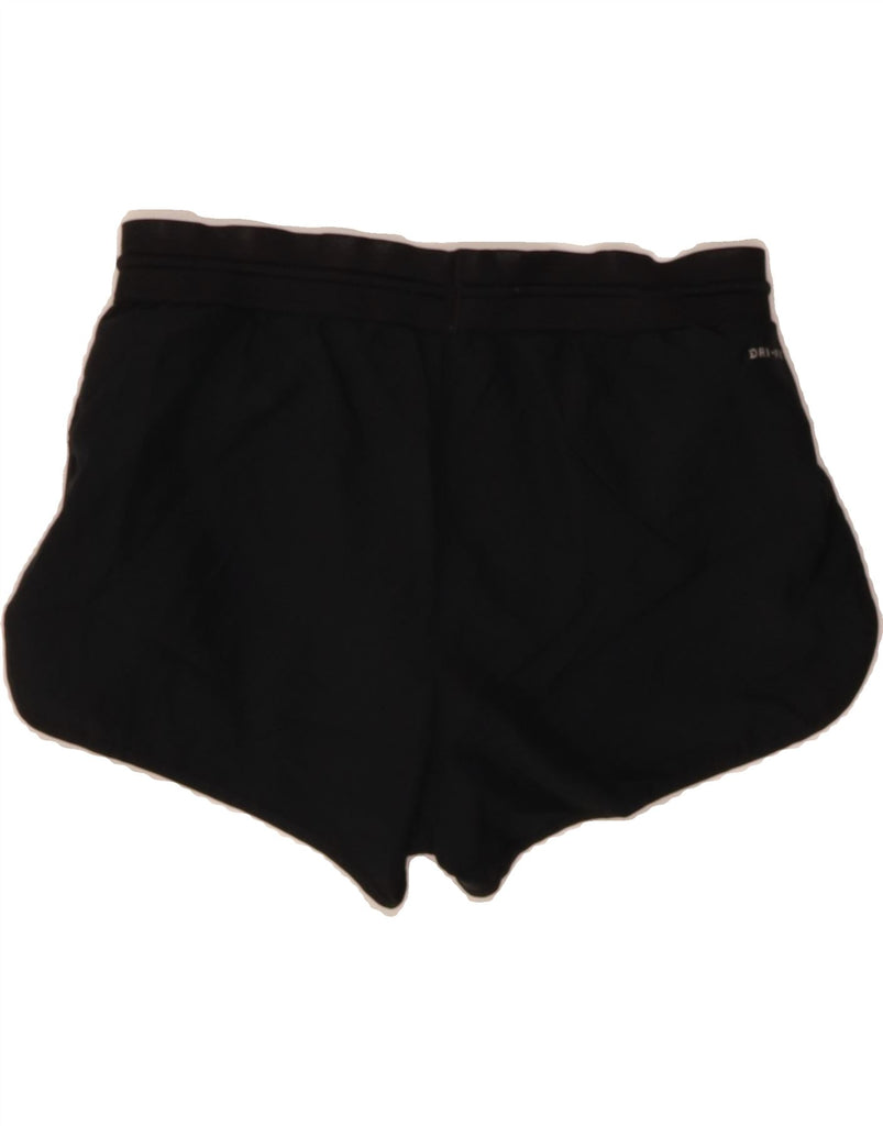 NIKE Womens Dri Fit Sport Shorts UK 8 Small  Black Polyester Vintage Nike and Second-Hand Nike from Messina Hembry 