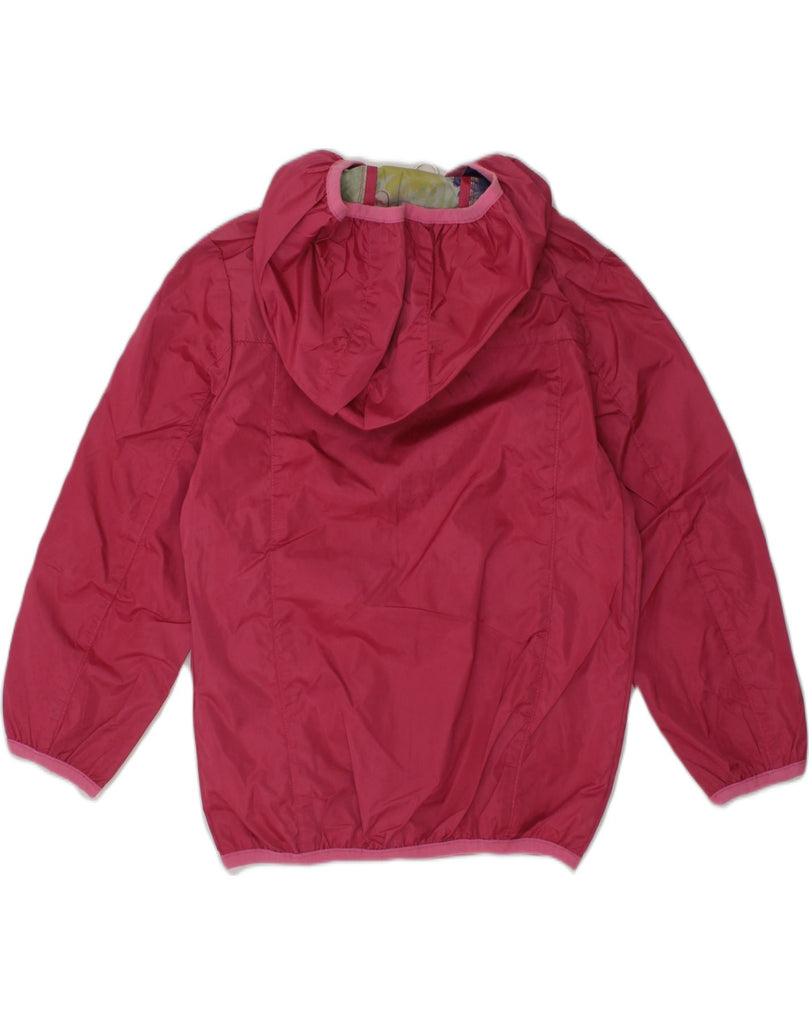 CHAMPION Girls Hooded Rain Jacket 3-4 Years 2XS Pink Polyamide | Vintage Champion | Thrift | Second-Hand Champion | Used Clothing | Messina Hembry 