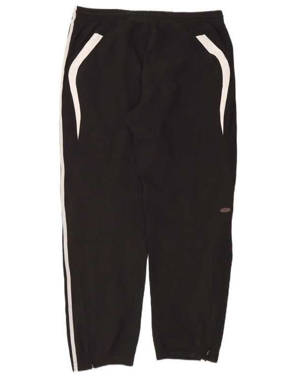 Adidas Mens Tracksuit Trousers Joggers Medium Black Polyester