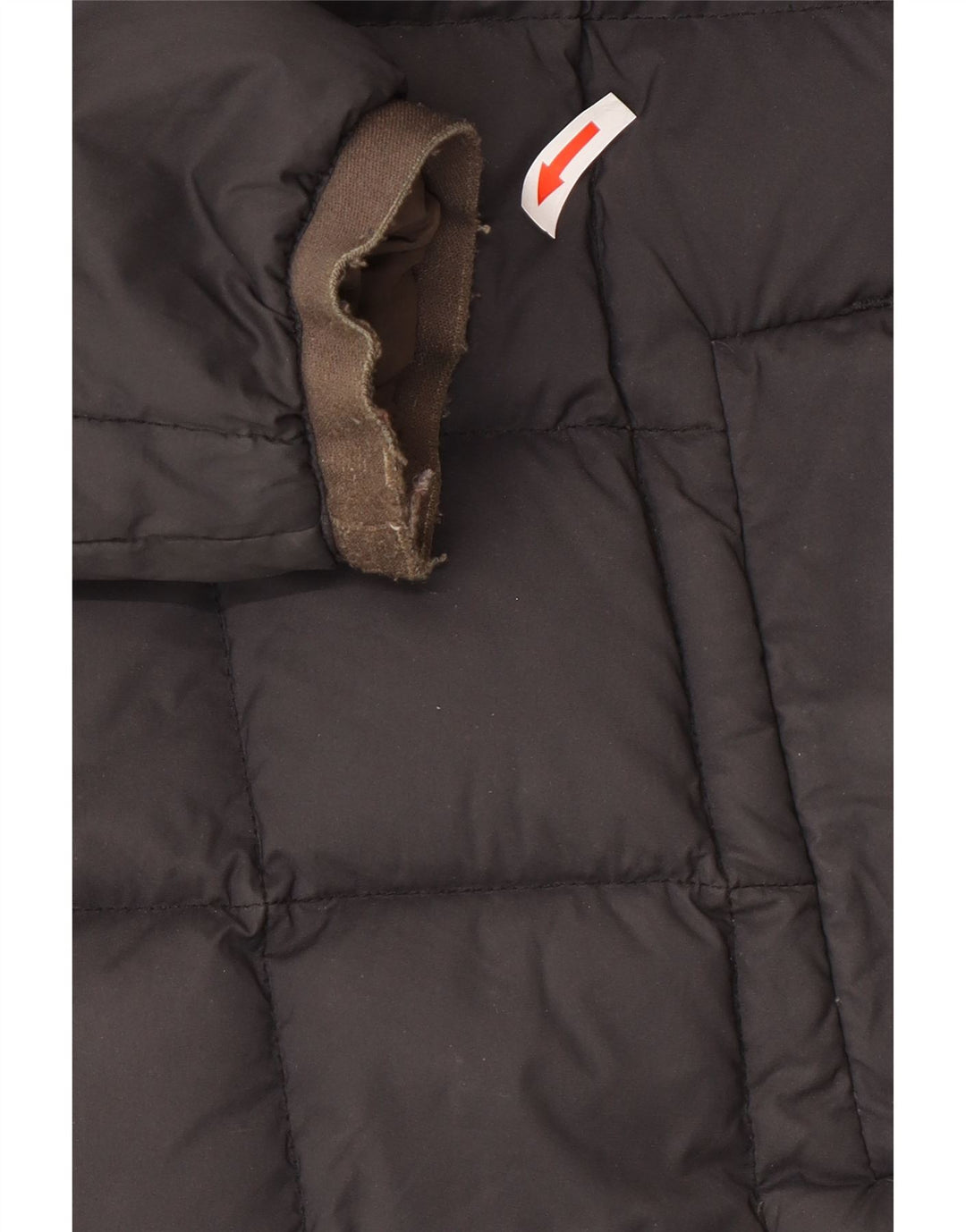 K-Way Womens Oversized Hooded Reversible Padded Coat UK 8 Small Black