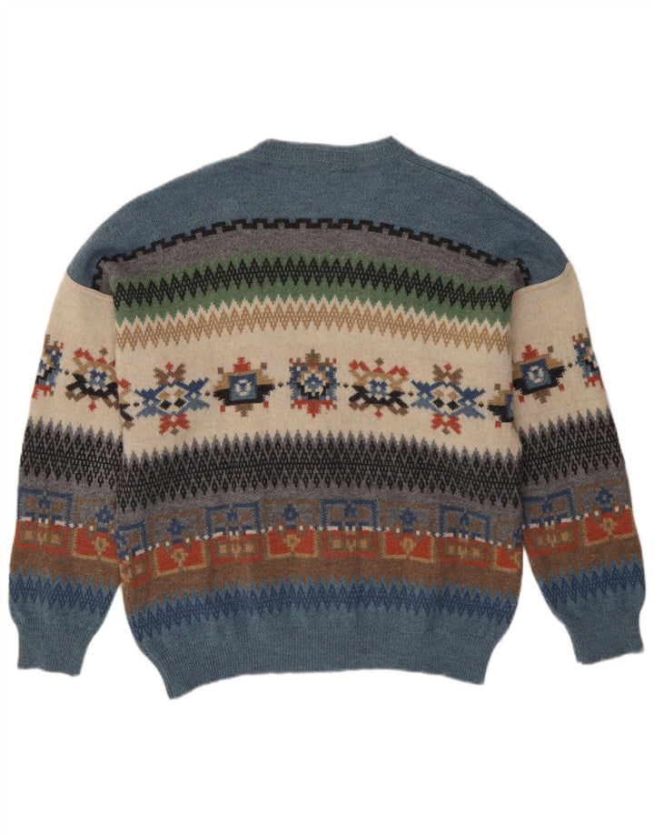 Jockey Mens Cardigan Sweater IT 56 2XL Multicoloured Geometric
