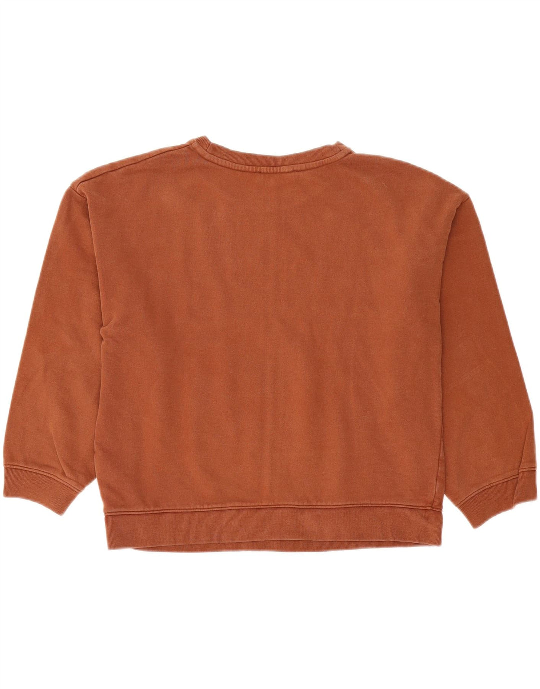 ALL SAINTS Womens Graphic Loose Fit Sweatshirt Jumper UK 14 Medium Brown