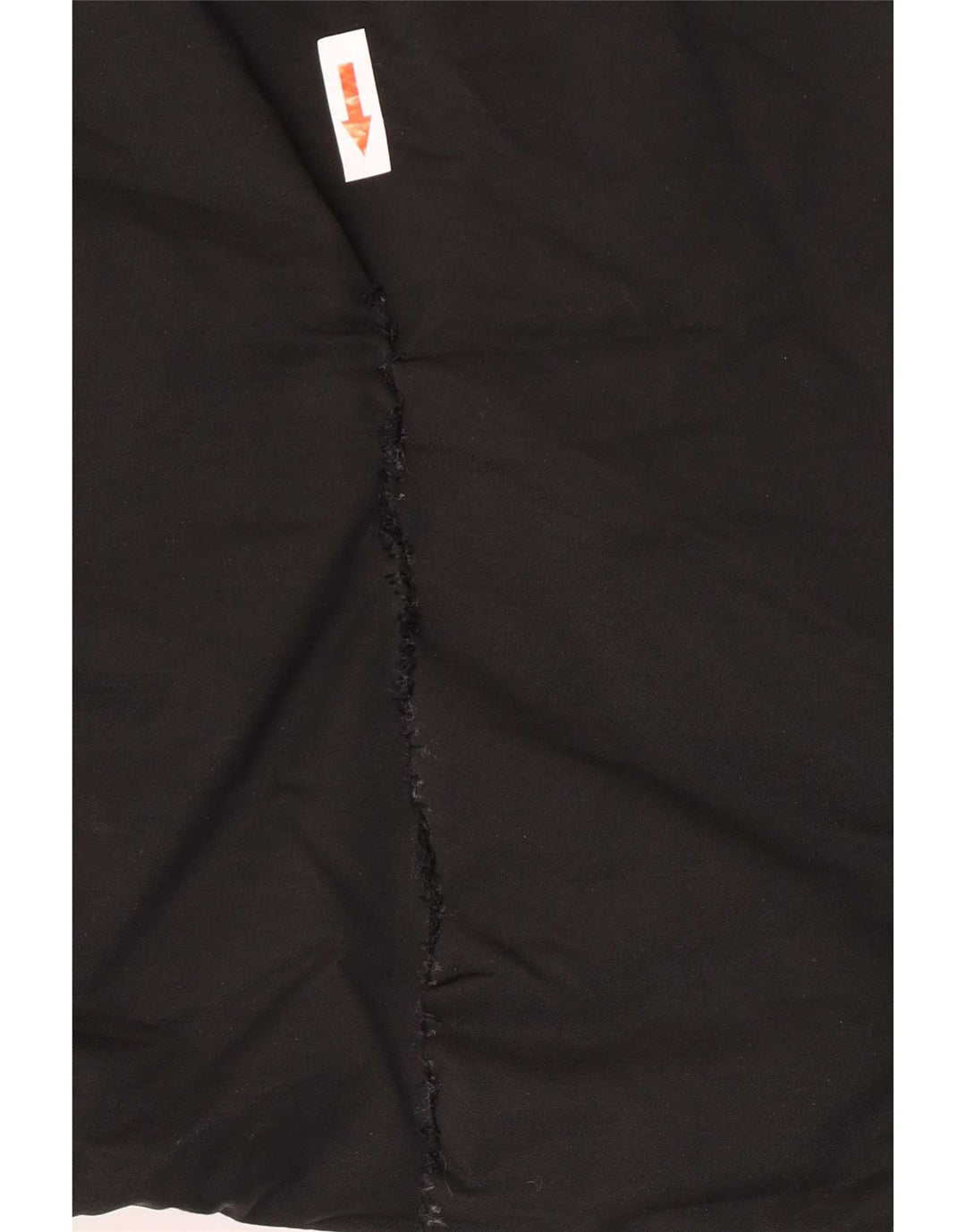 Zara Womens Hooded Parka Jacket UK 14 Medium Black Cotton