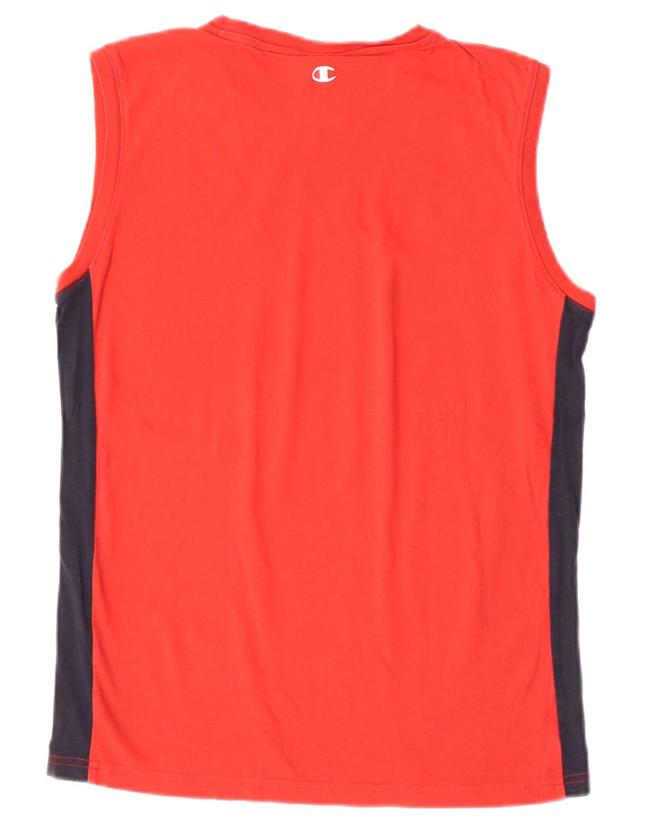 Champion Boys Graphic Vest Top 13-14 Years XL Red
