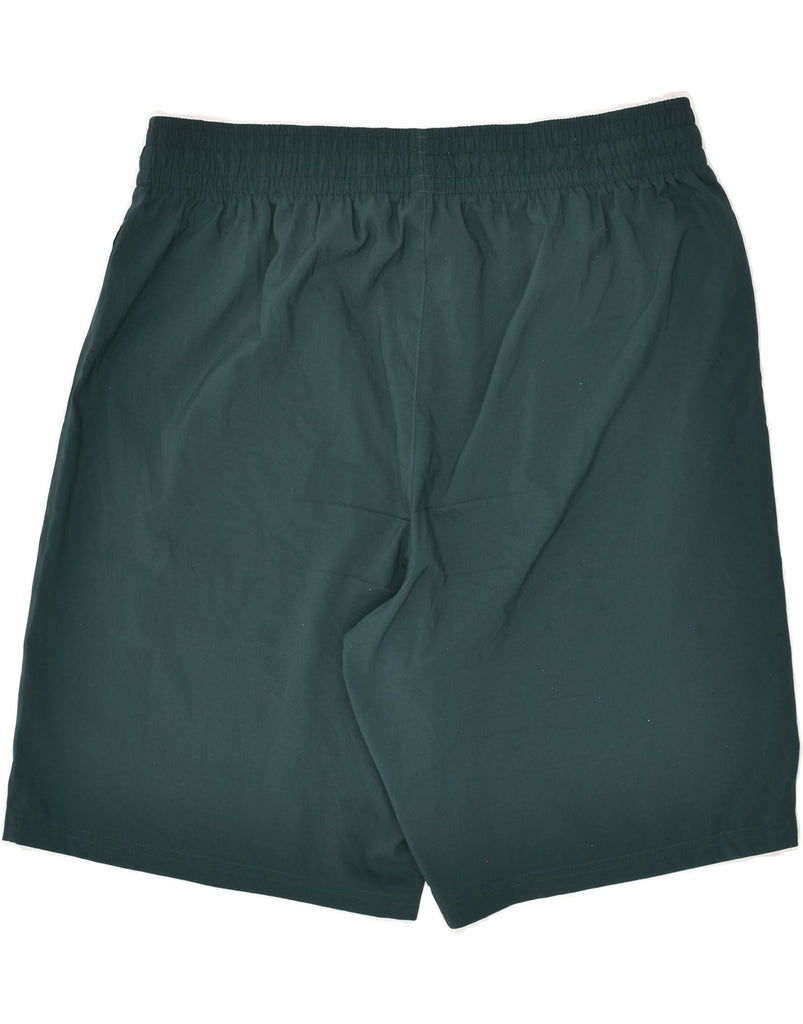 PUMA Mens Sport Shorts XL Green Polyester | Vintage Puma | Thrift | Second-Hand Puma | Used Clothing | Messina Hembry 