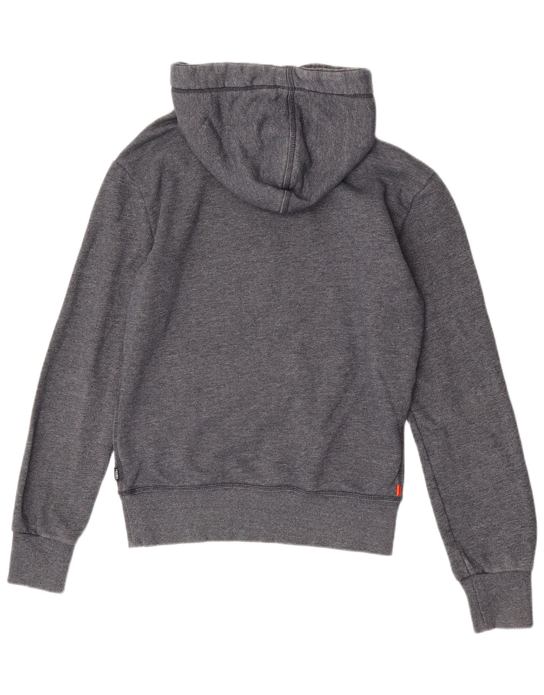 Superdry Mens Graphic Hoodie Jumper Small Grey Cotton