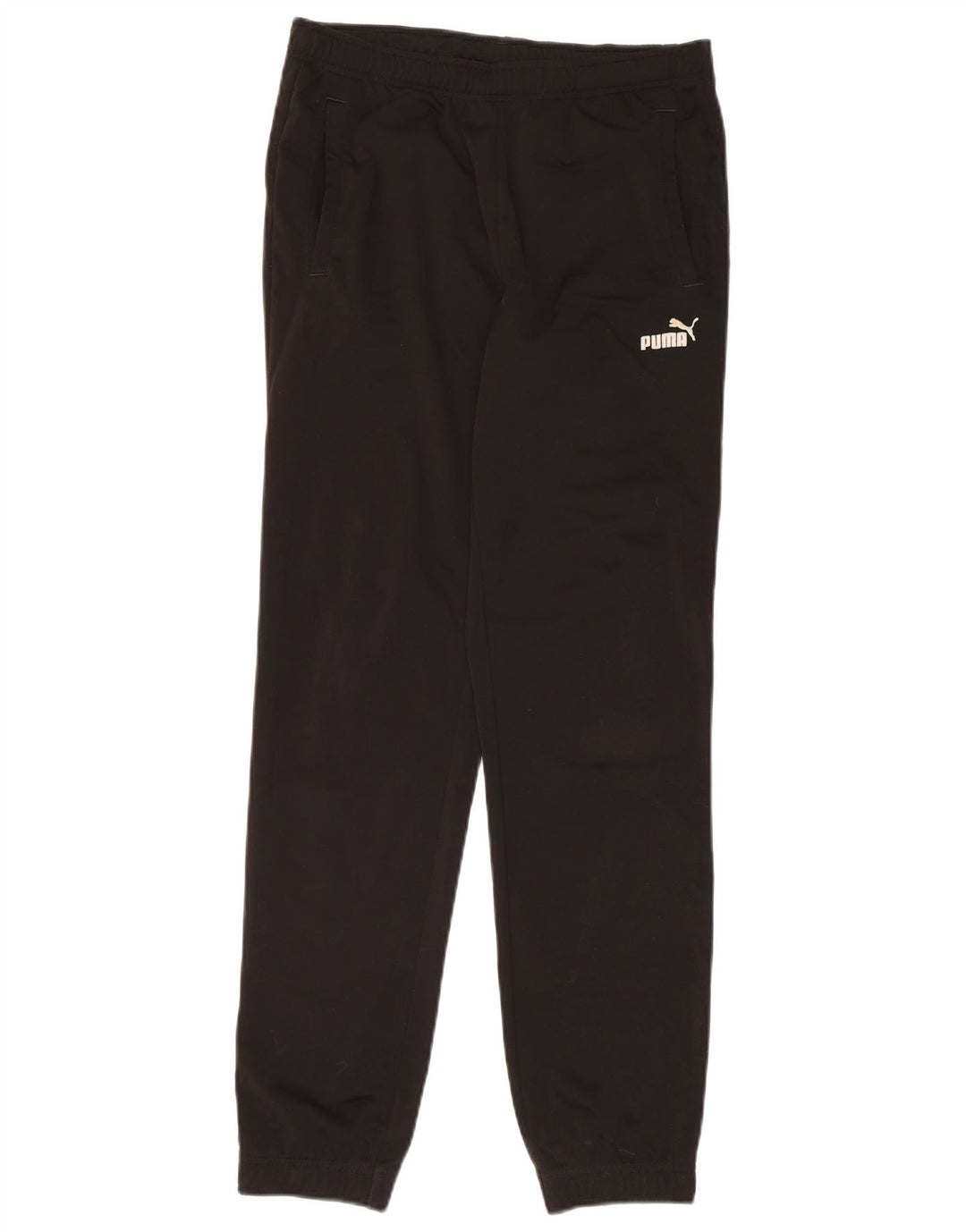 Puma Mens Tracksuit Trousers Joggers Small  Black