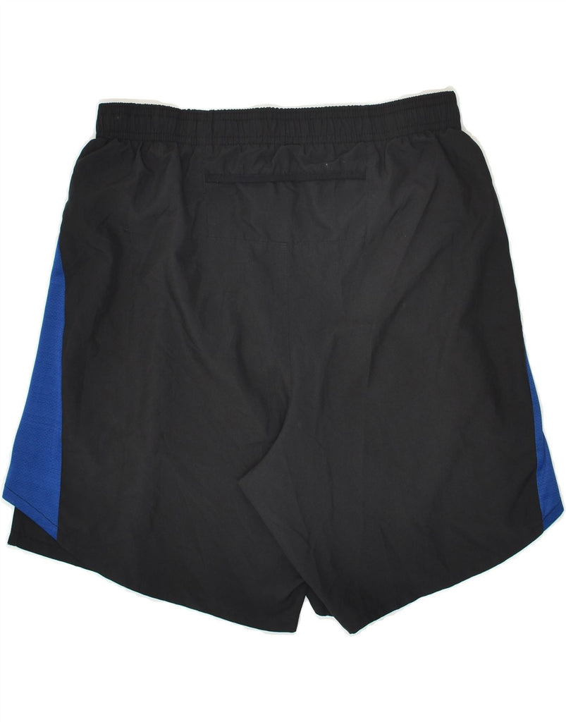 NIKE Mens Sport Shorts Medium Black Polyester | Vintage Nike | Thrift | Second-Hand Nike | Used Clothing | Messina Hembry 