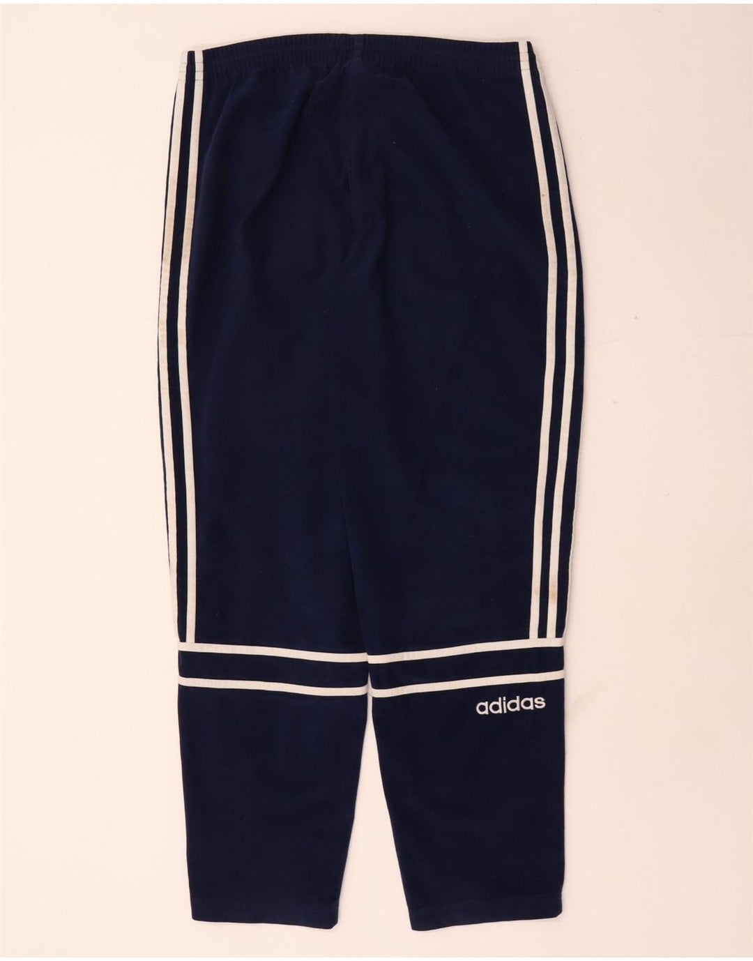 Adidas Mens Tracksuit Trousers Large Navy Blue