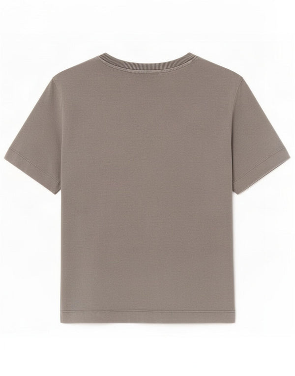 Zara Womens T-Shirt Top UK 16 Large Grey