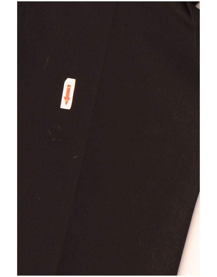 St. Bernard Mens Straight Suit Trousers W32 L31 Black Polyester