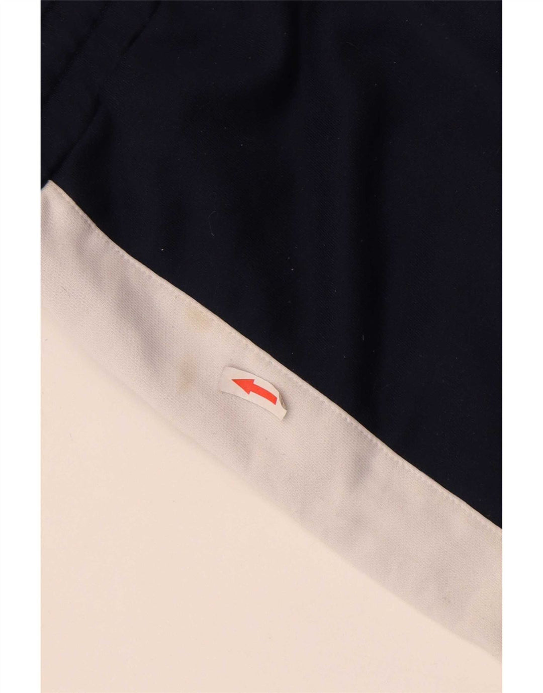 Fila Mens Tracksuit Trousers Medium  Navy Blue Colourblock Polyester