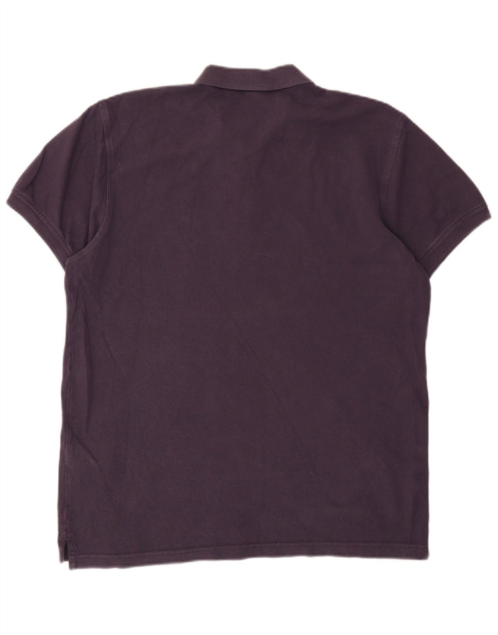 Levi's Mens Standard Fit Polo Shirt Large Purple Cotton