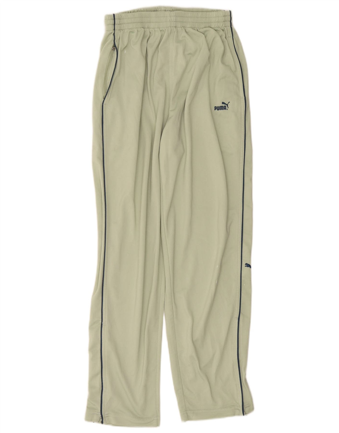 PUMA Mens Tracksuit Trousers Medium  Green Polyester
