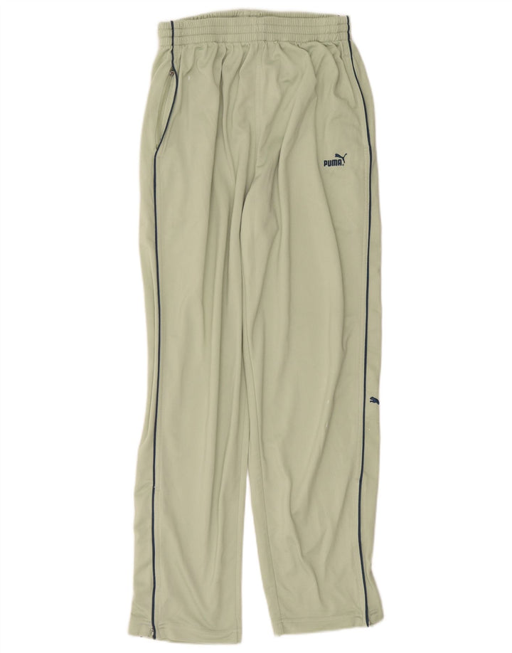 PUMA Mens Tracksuit Trousers Medium  Green Polyester