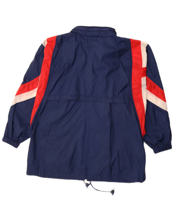 Alex Athletics Mens Tracksuit Top Jacket XL Navy Blue Colourblock