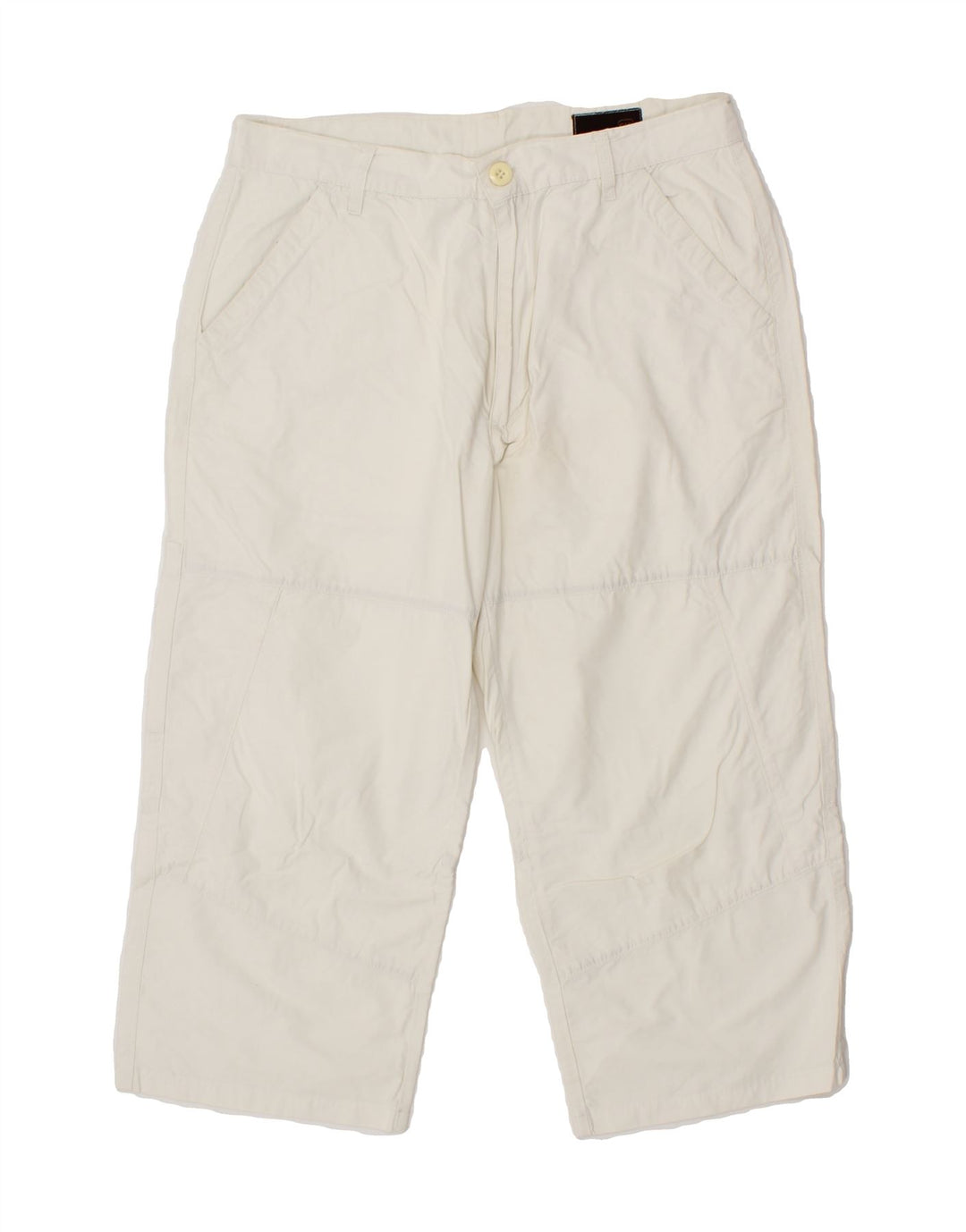 GAS Mens Straight Chino Trousers W33 L21 White Vintage Gas and Second-Hand Gas from Messina Hembry 