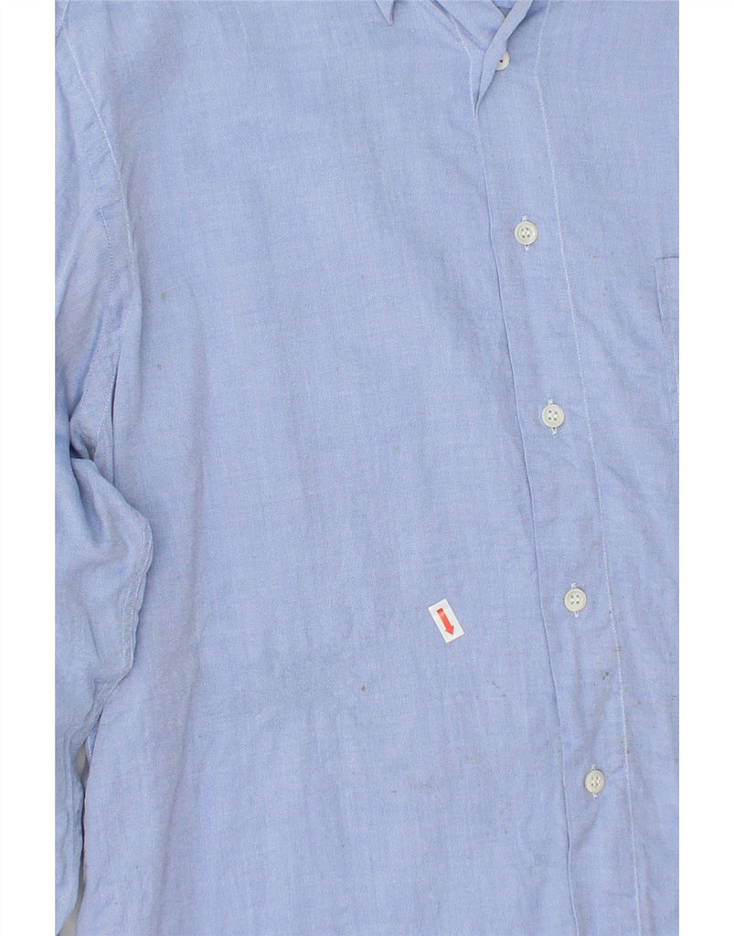 HUGO BOSS Mens Shirt Size 39 Medium Blue Cotton Vintage Hugo Boss and Second-Hand Hugo Boss from Messina Hembry 