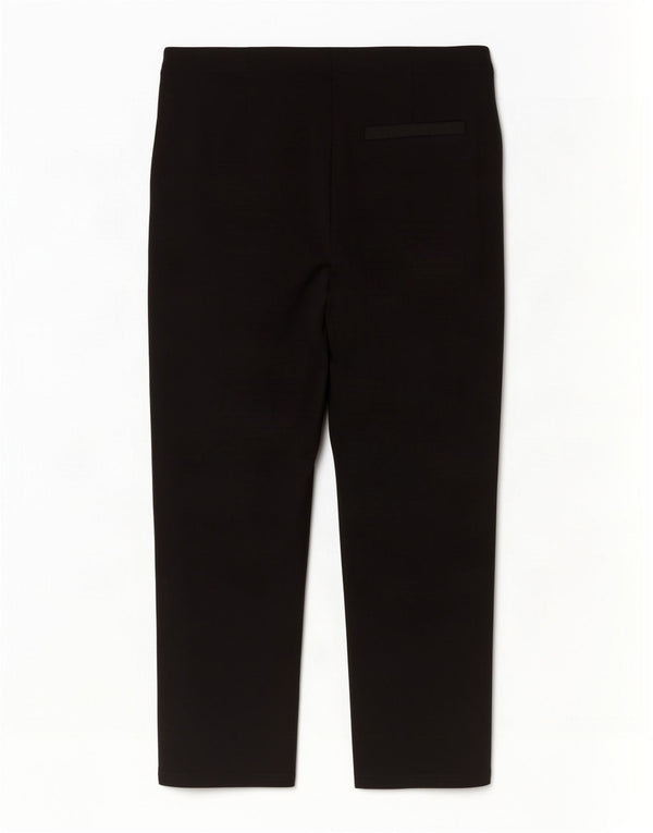 Marks & Spencer Womens Straight Chino Trousers UK 16 Large W34 L28 Black