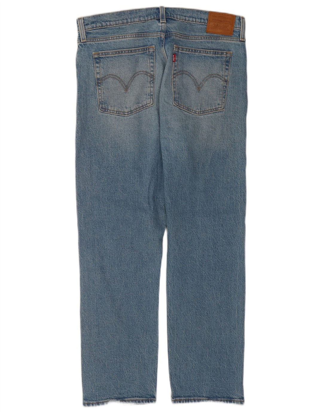 Levi's Womens Wedgie Straight Jeans W31 L28 Blue Cotton