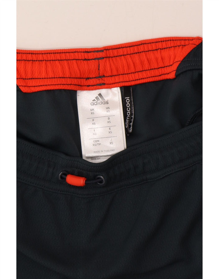 Adidas Mens Climacool Sport Shorts XS  Navy Blue Polyester