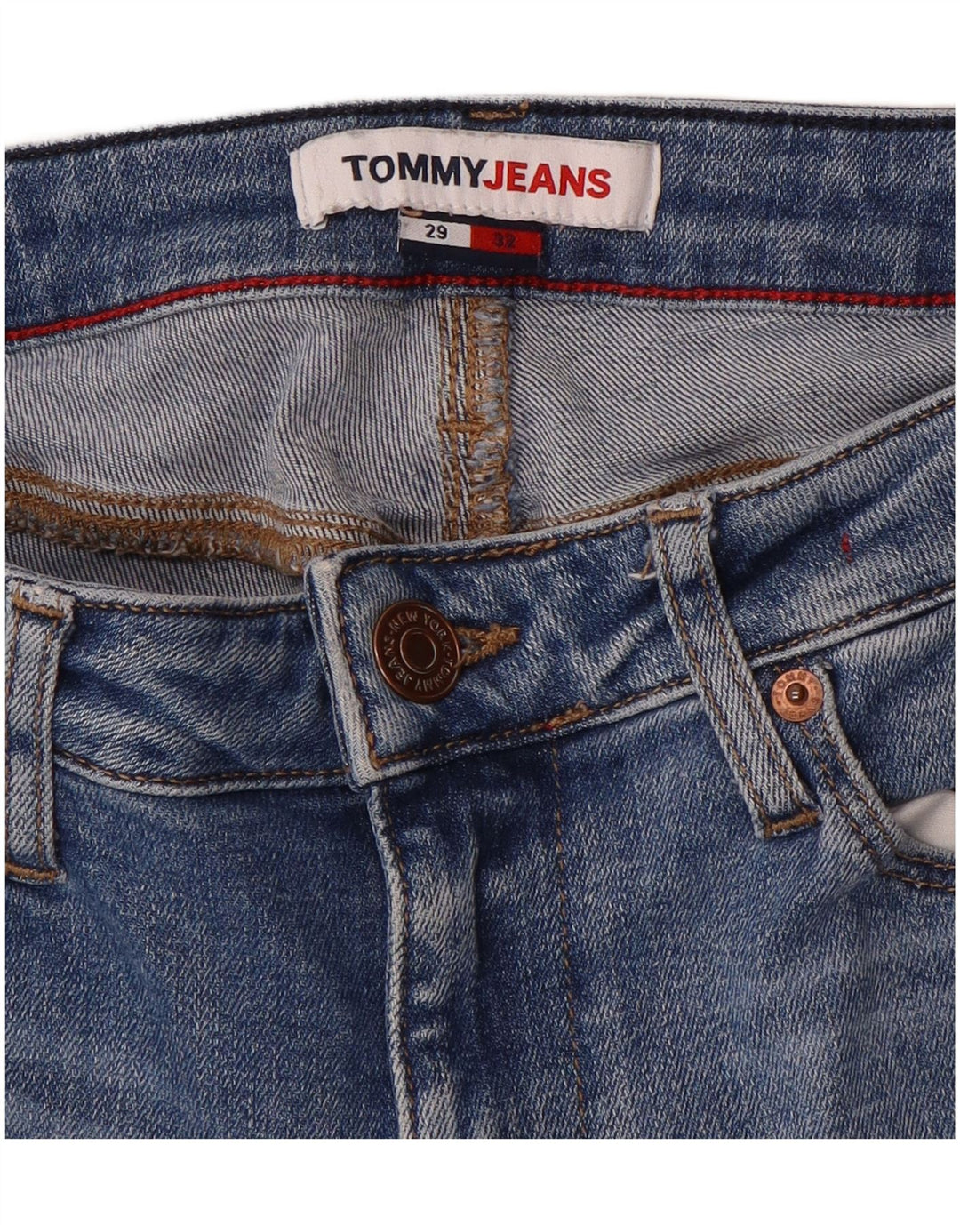 Tommy Hilfiger Womens Skinny Jeans W29 L28 Blue