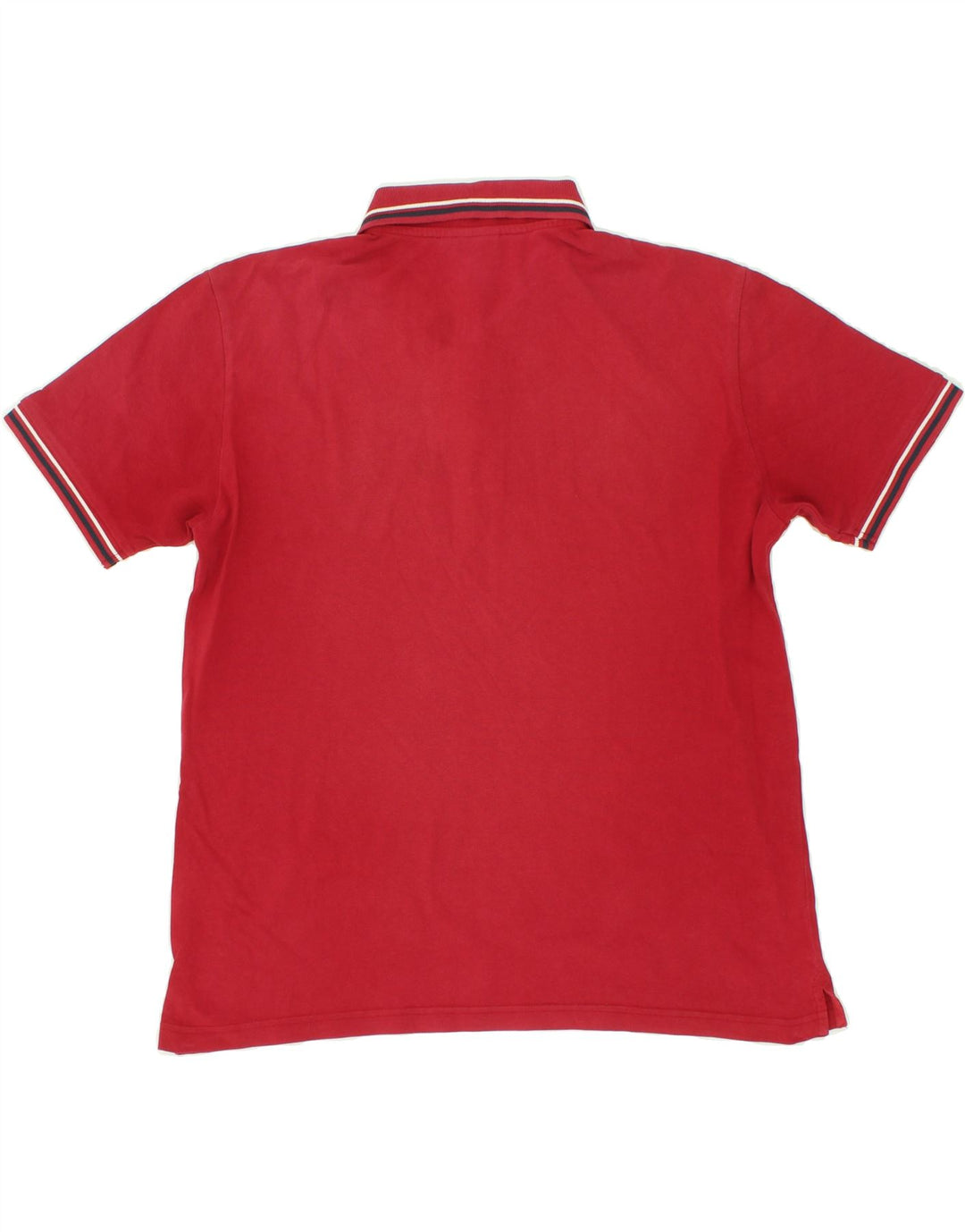 DIADORA Mens Polo Shirt XL Red Cotton Vintage Diadora and Second-Hand Diadora from Messina Hembry 